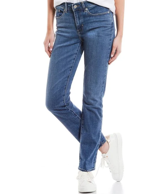 jeans Levi's Women's Classic Straight Jeans Dillard's $54.99