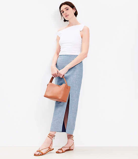 skirt Loft Women's Linen Blend Maxi Skirt LOFT $44.97