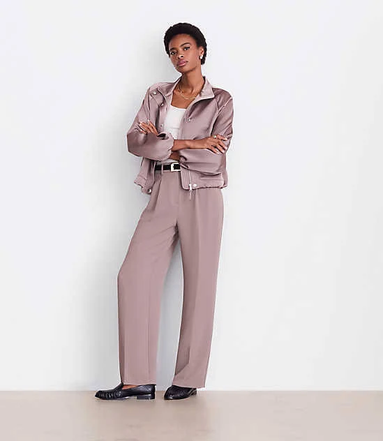 outerwear Loft Women's Versa Satin Bomber Jacket LOFT $67.2