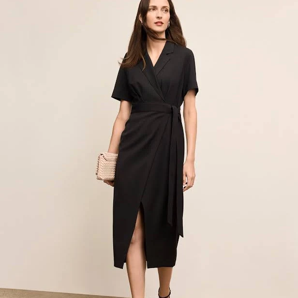 wrap dress M.M.LaFleur Arlette Air Twill Wrap Dress M.M.LaFleur $175