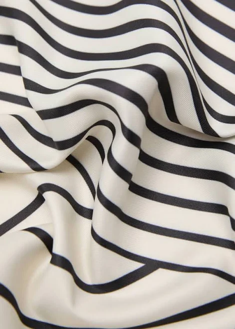 accessory MANGO Geometric Stripe-Print Scarf shop.mango.com $22.99