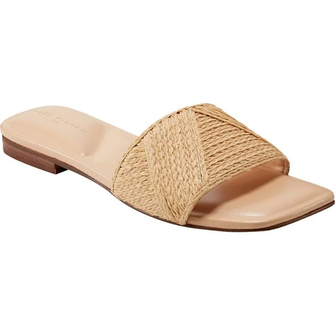 shoes Marc Fisher Women's Murphy Square Toe Slide Sandals Nordstrom Rack $49.97