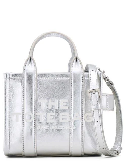 bag MARC JACOBS Women's Metallic Leather Crossbody Tote Bag Nordstrom $325