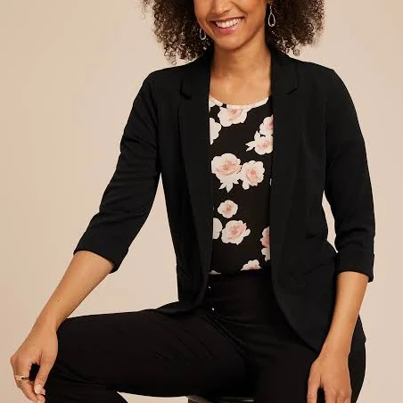 lace outfits maurices Women's Versa Open Front Blazer Maurices $29.9