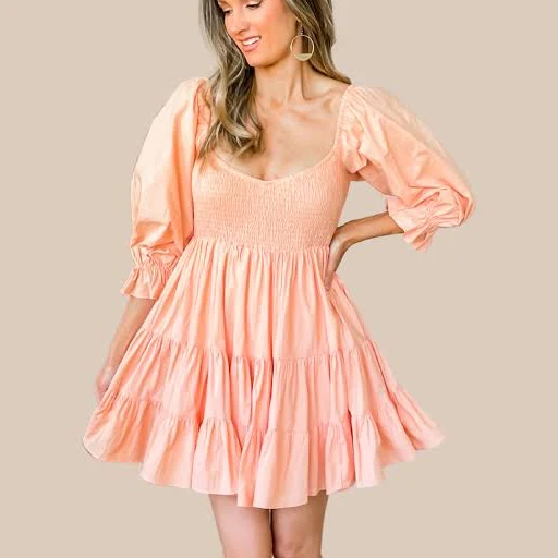 dress Meant to Be Babydoll Mini Dress Ivy & Olive Boutique $69