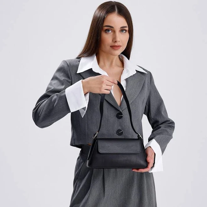 bag Minimalist Vegan Leather Baguette Bag Etsy - Seller $42.75