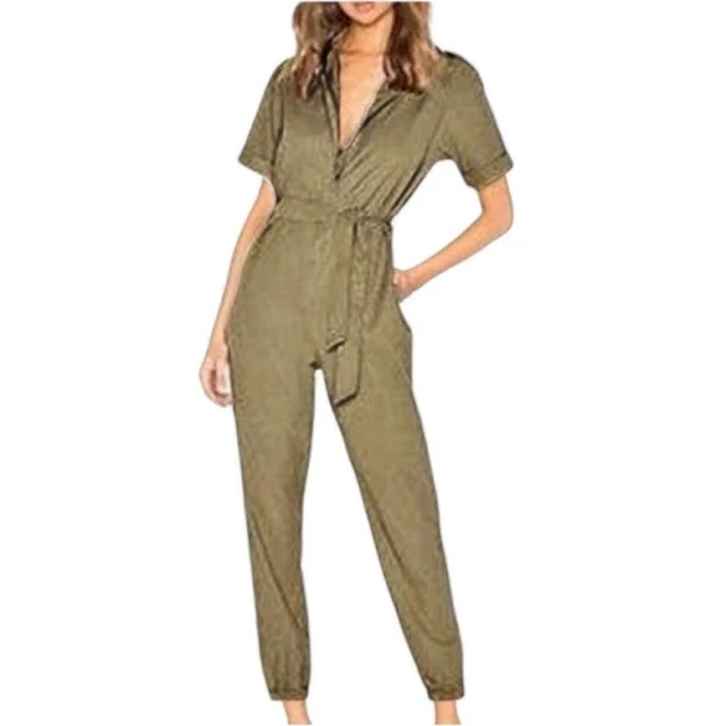 jumpsuit Monrow Belted Jumpsuit Poshmark $98