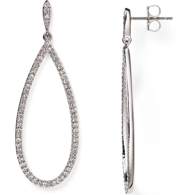 accessory NADRI Women's Pave Drop Earrings Bloomingdale's $70