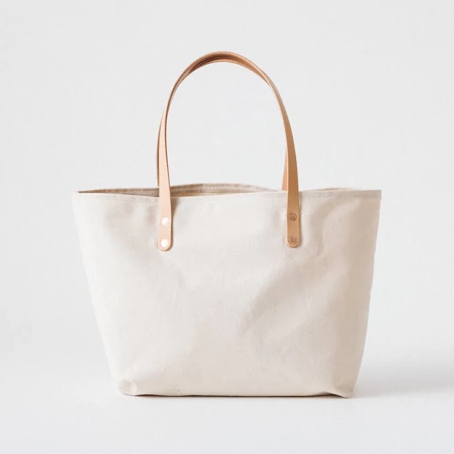 bag Natural Canvas East West Tote +$25 KMM & Co. $240