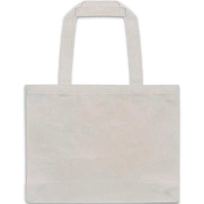 bag Natural Custom Full Gusset Heavy Canvas Tote Bags | Imprint imprint.com $5.95