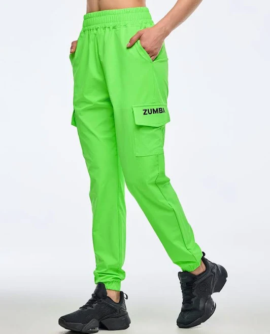 pants Neon Cargo Pants Zumba Fitness $74