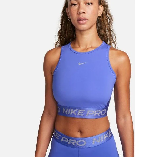 matching set Nike Women's Pro Dri-FIT Cropped Tank Top Academy Sports + Outdoors $34.97
