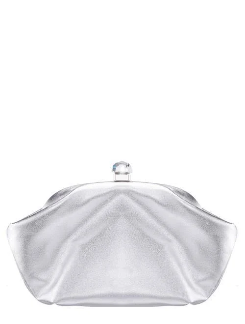 bag Nina Lyric Metallic Faux Leather Clutch Nordstrom $88