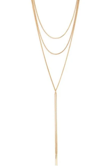 accessory Nordstrom Layered Snake Chain Y-Necklace Nordstrom $50
