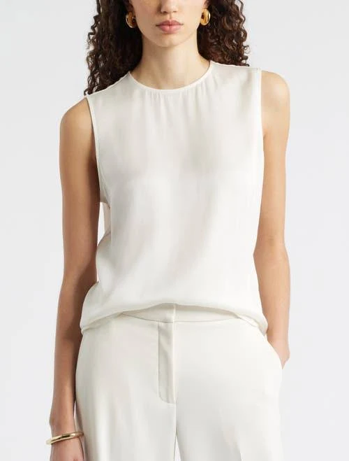 base layer Nordstrom Satin Scoop Neck Tank Nordstrom $69.5