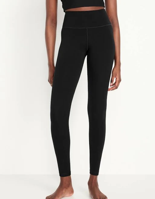 leggings Old Navy Women's High-Waisted Studiosmooth Full-Length Leggings Old Navy $23.99