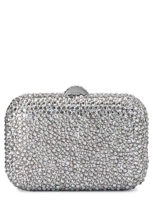 bag Olga Berg Casey Hot Fix Crystal Clutch Nordstrom $170