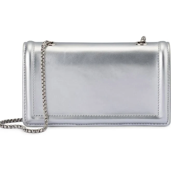bag Olga Berg Rosie Metallic Faux Leather Convertible Shoulder Bag Nordstrom $99
