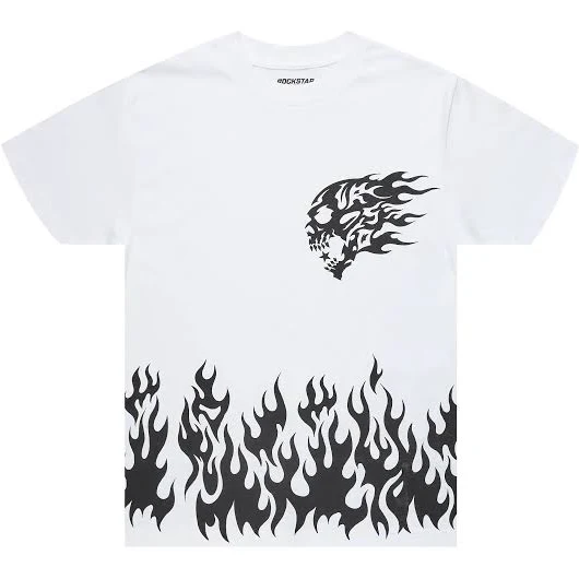 top Oversized Bubble Graphic T-Shirt Rockstar Original $12