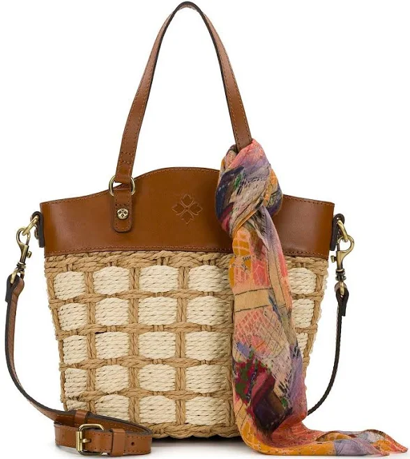 bag Patricia Nash Women's Montella Basket Crossbody Bag with Scarf Dillard's $249