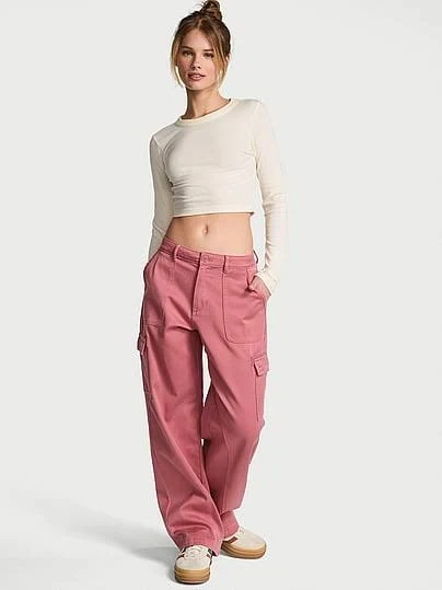cargo pants PINK Women's Utility Cargo Pants Victoria's Secret $28.99