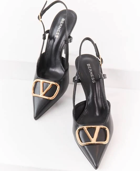 shoes Pointed Toe Stiletto Faux Leather Heels Lime Lush $27.95