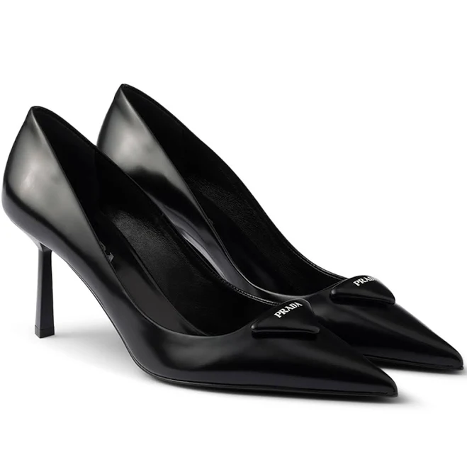 shoes Prada Women's Brushed Leather Pumps Bloomingdale's $1270