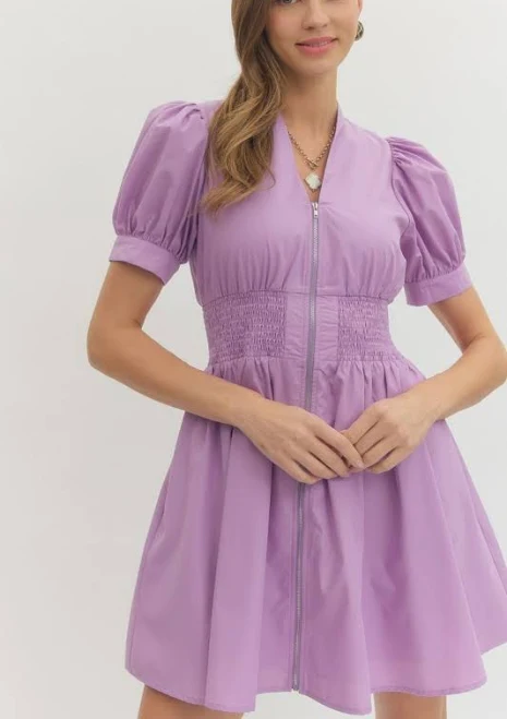 dress Puff Sleeve Mini Dress Refinery $76.5