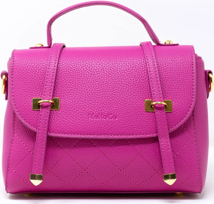 bag Quilted Vegan Leather Top Handle Crossbody Bag Etsy - Seller $26