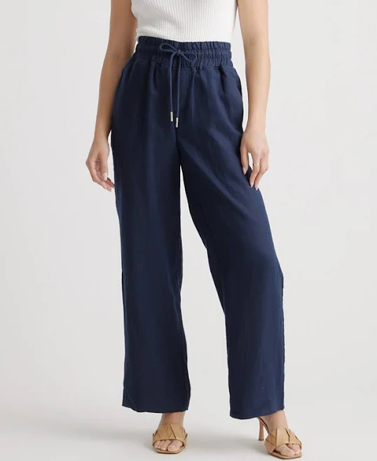 wide leg pants Quince Women's European Linen Wide Leg Pants Quince $42