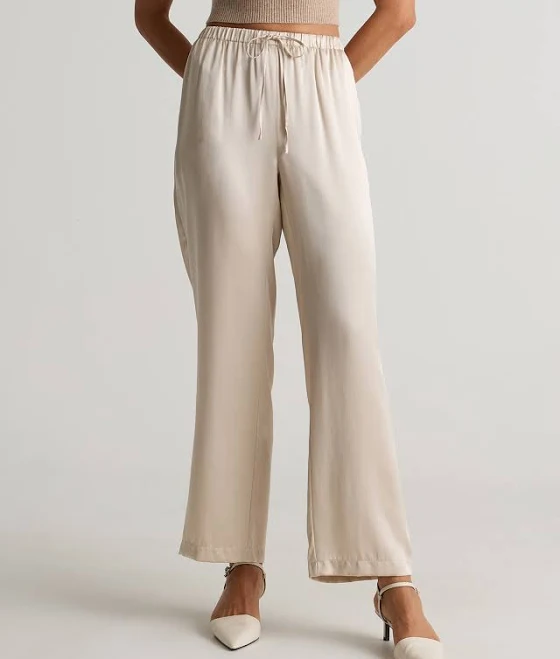 pants Quince Women's Silk Drawstring Wide Leg Pants Quince $89.9
