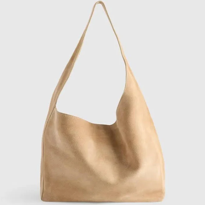 bag Quince Women's Slouchy Italian Suede Shoulder Bag ModeSens $150