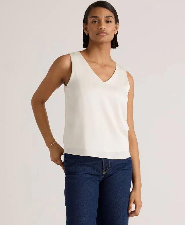 top Quince Women's Washable Stretch Silk Tank Top Quince $59.9