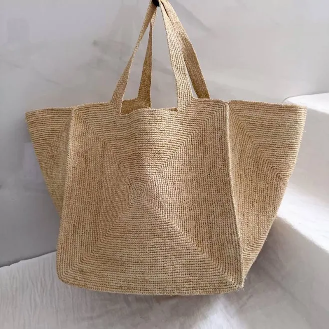 bag Raffia Woven Straw Tote Bag Etsy - Seller $120.25
