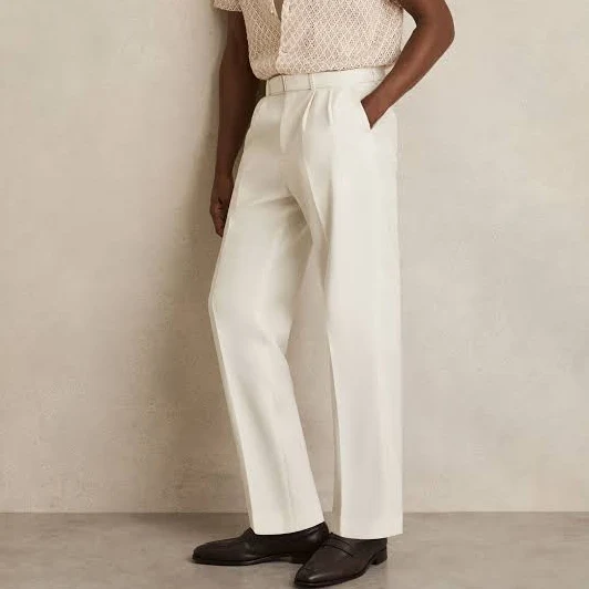 pants Reiss Wool-blend Tailored Men Trousers Reiss $172