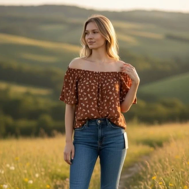 blouses Rose & Olive Floral Blouse Poshmark $8
