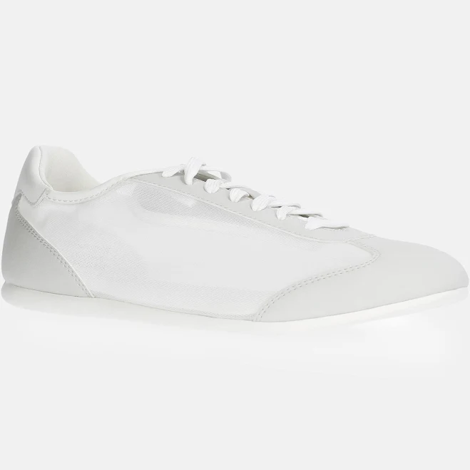 shoes Scoop Women's Lace-Up Mesh Sneakers Walmart $20.19