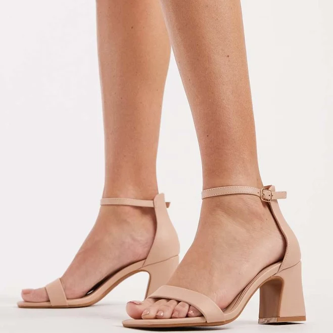 shoes SEQWL Women's Leal block heeled sandals ASOS $39