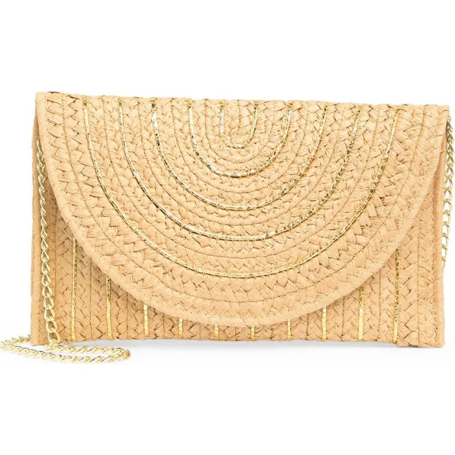 bag Sol and Mer Straw Clutch Nordstrom Rack $24.97