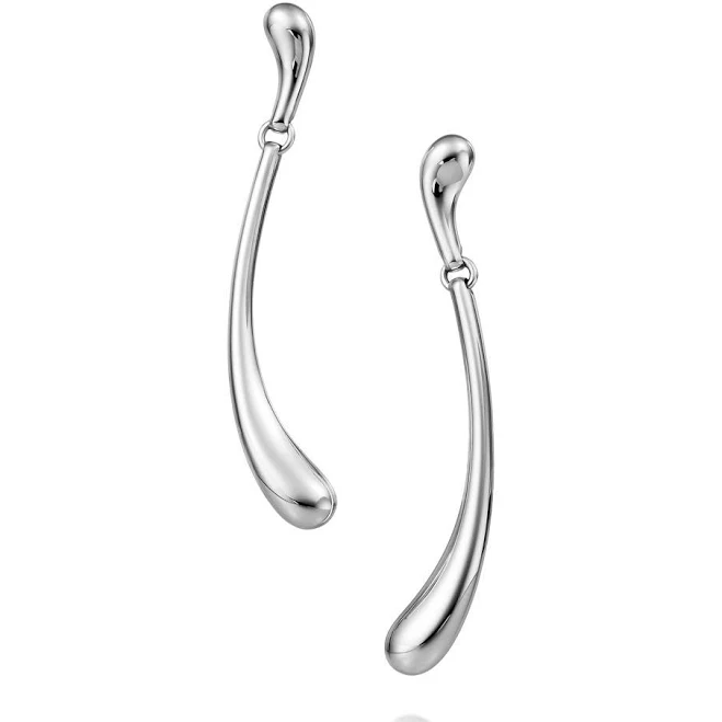 accessory Sterling Silver Elsa Peretti Teardrop Earrings Tiffany & Co. $875