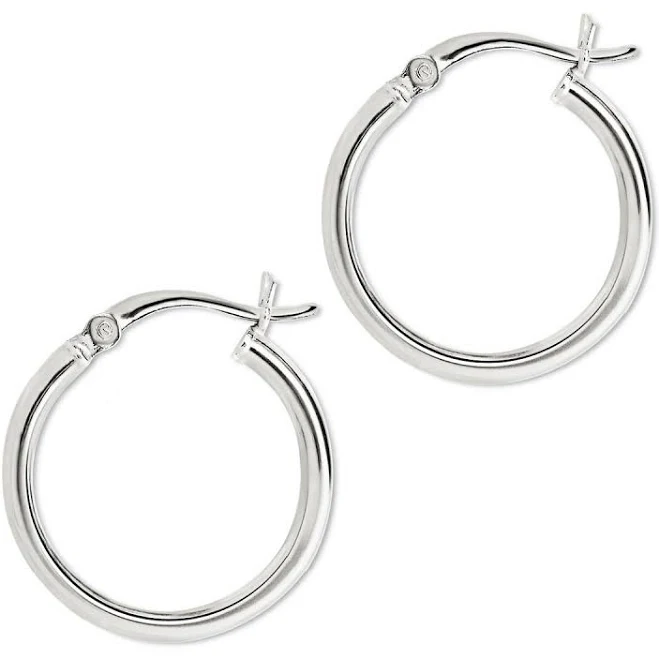 accessory Sterling Silver Hoop Earrings AMY O Jewelry $28