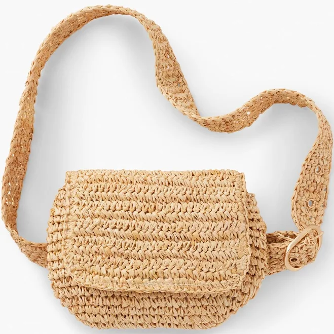 bag Straw Belt Bag Talbots $147