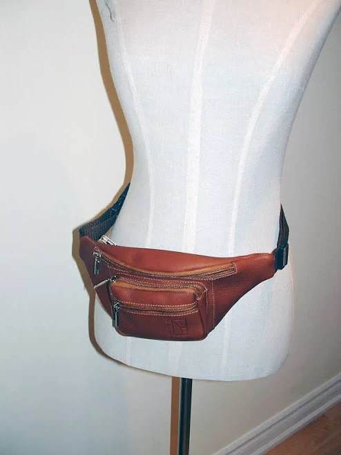 bag Tan Leather Fanny Pack: Full Grain Belt Bag, Festival Style Etsy - KatzLeather $54.53