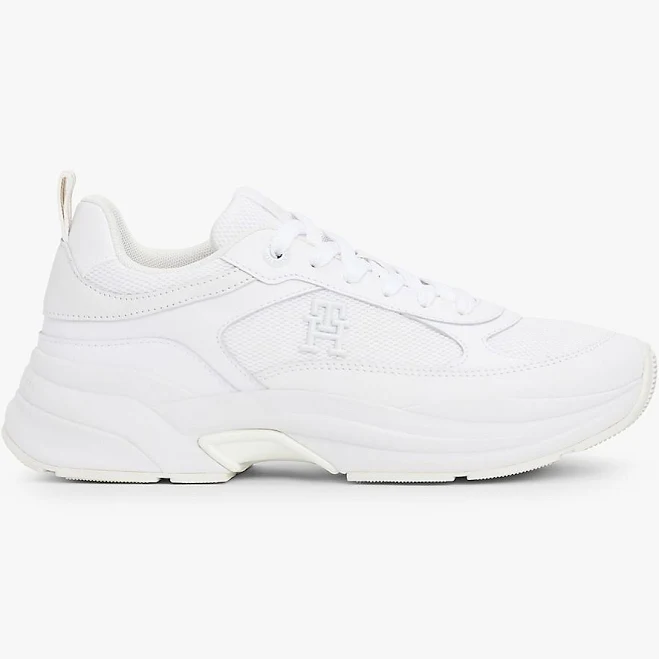 shoes Tommy Hilfiger Women's Chunky Leather Sneaker Tommy Hilfiger $64.5