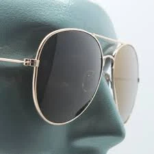 accessory True Glass Brown Lens Classic Aviator Sunglasses Sun Shades Gold Metal Frame Etsy $19.95