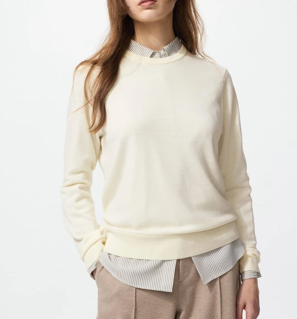 top UNIQLO Women's Merino Wool Sweater uniqlo.com/us $49.9