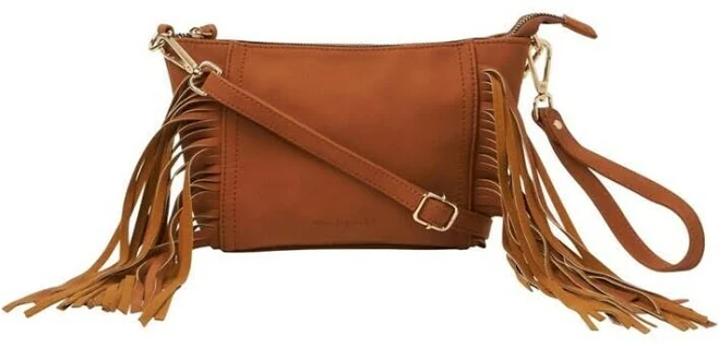 bag Urban Originals Mini Fringed Vegan Leather Crossbody Bag eBay - supergiftdeals $30