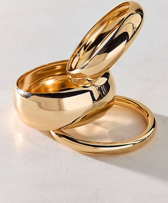 accessory Urban Outfitters Women's Statement Bangle Bracelet Set Urban Outfitters $15