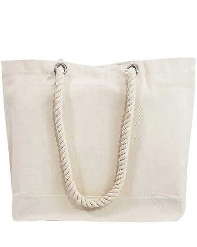 bag Wholesale Canvas Beach Tote Bags with Rope Handles BagzDepot $9.41
