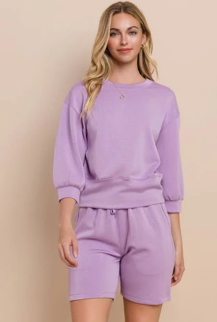 matching set Women's Cropped Top & Shorts Set Iconoflash $64.99